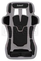 Sabelt Pad Kit for GT-Pad Seat, Large Black