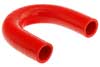 Red Silicone Hose, 1.00" I.D. 180 degree Elbow, 4" Legs