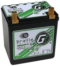 (LI) Braille 12v Lithium Battery, 947 CA, 15Ah, G-30