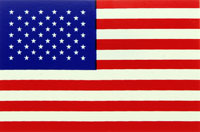 USA "Stars and Stripes" Flag Decal