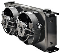 Setrab Fanpack: Series 9 Cooler, 20 Row, with Dual 12 v Fans