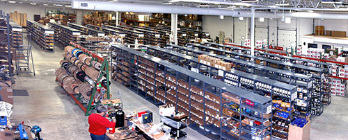 Our expanded warehouse