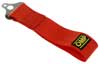 OMP Flexible Polyester Strap Tow Loop, Red