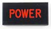 Dash Badge Identification Plate (Power)