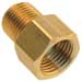 Female 7/16-24 Inverted Flare to Male 1/8 NPT Adapter