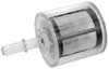 Clear Fuel Filter, Male 1/8 NPT to SAEJ2044 Male, 74 Micron