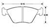 Hawk Brake Pad, Audi, BMW E32 / E34 / E36, Jag XJ (D394)