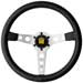 MOMO Heritage Prototipo Brushed Spoke Steering Wheel, 350mm