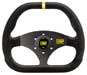 OMP Kubic Steering Wheel, Suede, 310mm x 265mm