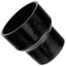 Black Silicone Hose, 4 1/2 x 3 1/2 inch ID Straight Reducer