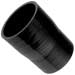 Black Silicone Hose, 3 3/4 x 3 1/2 inch ID Straight Reducer