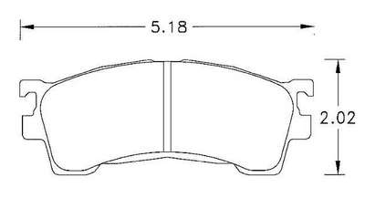 Ford probe brake pads #7