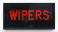 Dash Badge Identification Plate (Wipers)