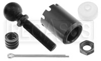Renault-Style Rack End Joint Assembly, 3/8-24 UNF