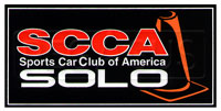 SCCA "Solo" Car Decal