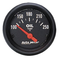 Z Series 2 inch Oil Temp Gauge, 100-250 degree, Electric