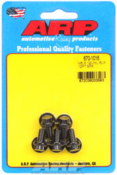 ARP M6 x 1.00 x 12 12-Point Head Black Oxide Bolt, 5-Pack