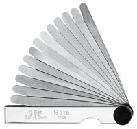 Beta Tools 1708/20 Feeler Gauge Set, 20 Blade