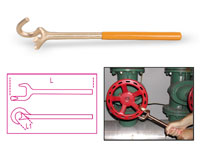 Beta Tools 966BA/V60 Sparkproof Safety Valve Wrench