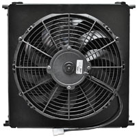 Setrab Fanpack: Series 9 Cooler, 48 Row, with 12 v Fan