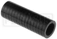 Black Silicone Hose Coupler, 1 inch ID, 4 inch Length