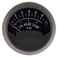 Single CHT Gauge, 2 1/16 inch, 100 - 700F