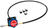 Wilwood Adjuster Cable w/Billet Knob, 3/8-24 Brake Bias Bars