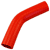 Red Silicone Hose, 1 1/4" I.D. 45 degree Elbow, 4" Legs