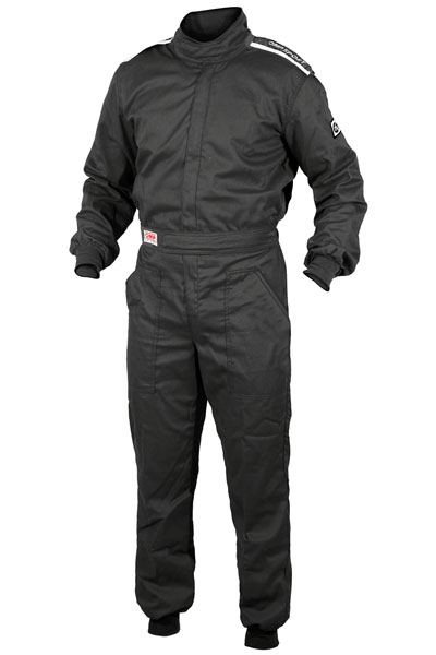 Clearance OMP Sport Single Layer Suit, Small, Black SFI-1 | Pegasus ...