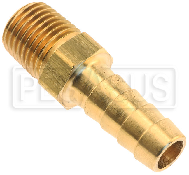 Fitting connector 1/4 male thread / 10mm hose barb