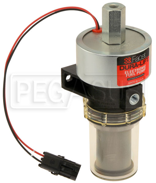 insulator gennemførlig Flere Facet Dura-Lift 12v Fuel Pump, 1/8 NPT, 12-15 psi, 60" Lift | Pegasus Auto  Racing Supplies