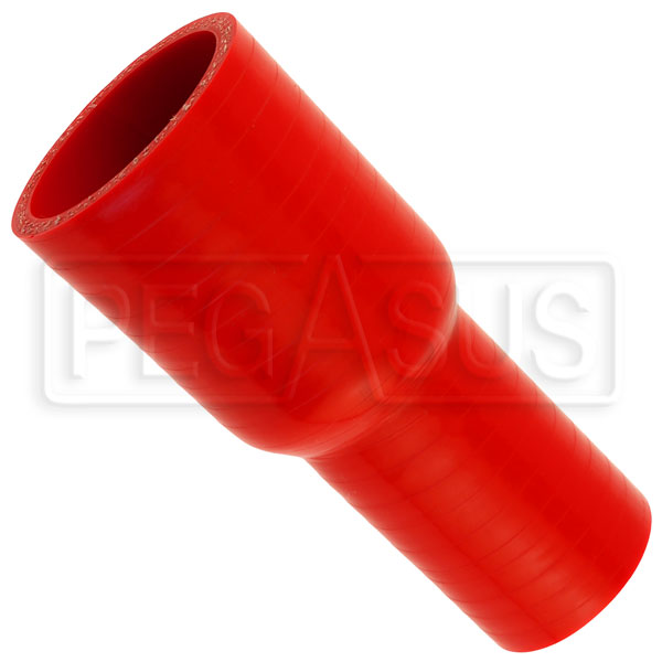 Red Silicone Hose, 1 3/4 x 1 1/4 inch ID Straight Reducer - Pegasus Auto  Racing Supplies