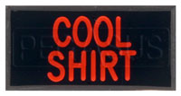 Click for a larger picture of Dash Badge Identification Plate (Cool Shirt)
