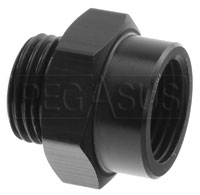 Click for a larger picture of Mechanical Temperature Gauge Bulb Extender Nut, 5/8-18