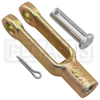 Click for a larger picture of 1/4-28 Forged Yoke & Pin Assembly