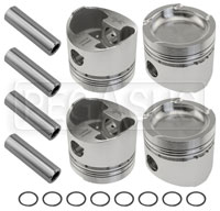 Click for a larger picture of Formula Ford 1600 Forged Piston Set, Standard Size