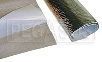 Click for a larger picture of Aluminized Heat Barrier, Adhesive Backed