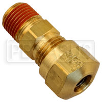 Click for a larger picture of Firebottle Nozzle Adapter, 1/4" Tube to 1/8 NPT Male