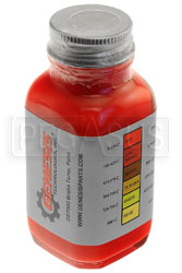 Click for a larger picture of Temperature Indicating Brake Paint, 1 ounce Brush-in-Cap Jar