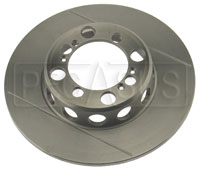 Click for a larger picture of Brake Rotor, VD FF Centerlock to 1993, Grooved & Lightened