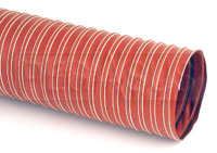 Click for a larger picture of High Temperature Silicone Air Duct Hose, Scratch & Dent