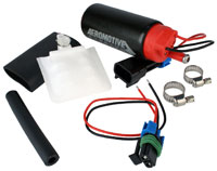 Click for a larger picture of Aeromotive Fuel Pump, E85, Offset inlet 340lph