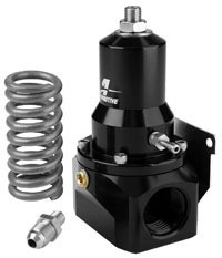 Click for a larger picture of Adjustable Regulator, 30-120 PSI, .500 Valve, (2) -12 inlets