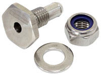 Click for a larger picture of Aeroflow 1/4" Vacuum Port Adapter for Intake Hose