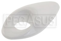 Click for a larger picture of Arai White Tear Drop Intake Vent for GP-7 Helmet