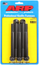 Click for a larger picture of ARP 1/2-20 x 5.000 Black Oxide Bolt, Hex Head, 5-Pack