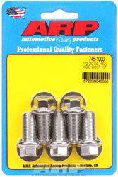 Click for a larger picture of ARP 1/2-20 x 1.000 Stainless Steel Bolt, Hex Head, 5-Pack
