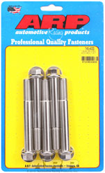 Click for a larger picture of ARP 1/2-20 x 4.000 Stainless Steel Bolt, Hex Head, 5-Pack