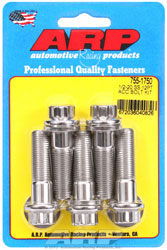 Click for a larger picture of ARP 1/2-20 x 1.750 Stainless Steel Bolt, 12 Point Head, 5-Pk