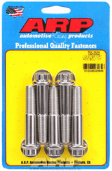 Click for a larger picture of ARP 1/2-20 x 2.500 Stainless Steel Bolt, 12 Point Head, 5-Pk